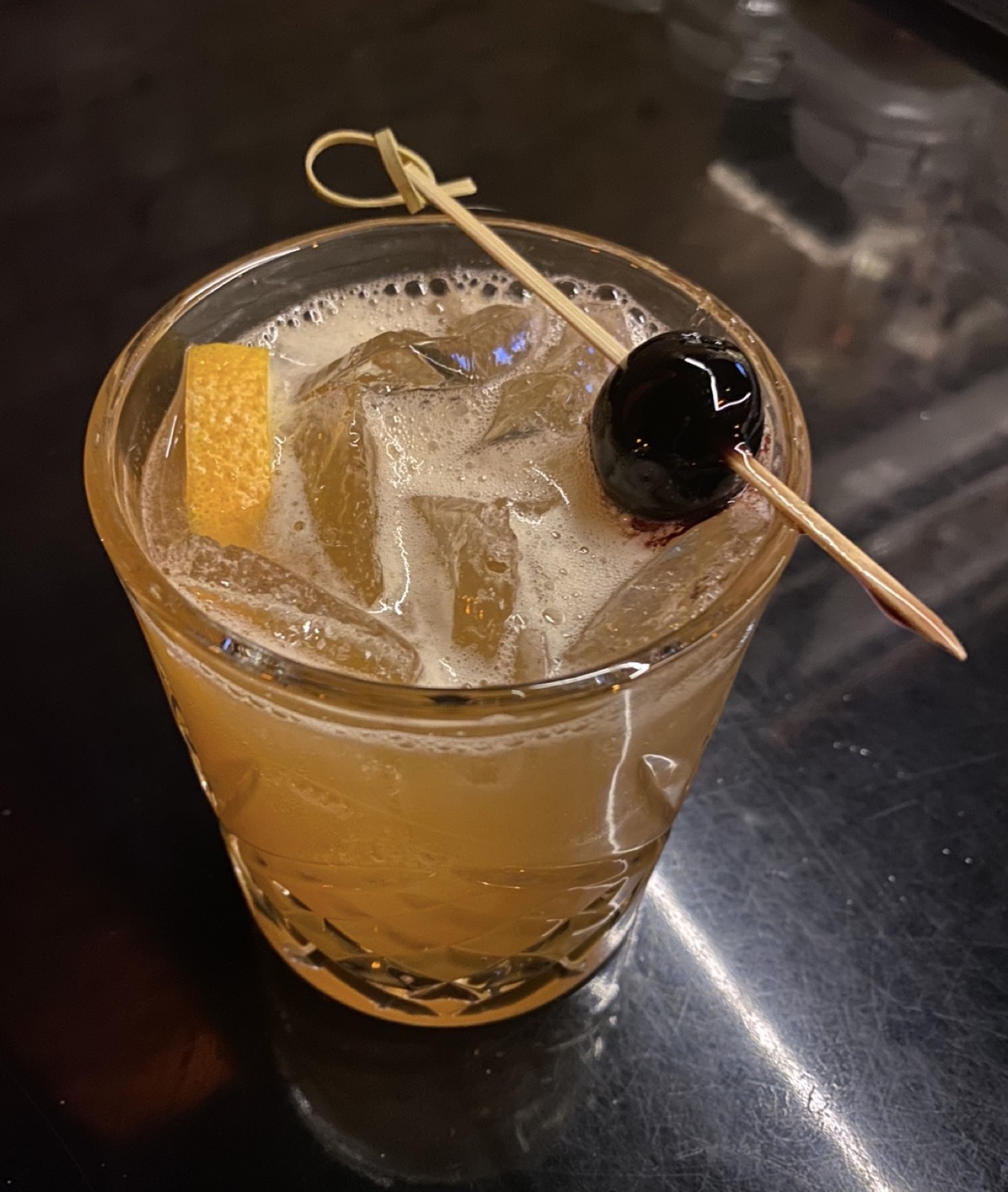 Craft cocktail at B Lounge NYC — 10