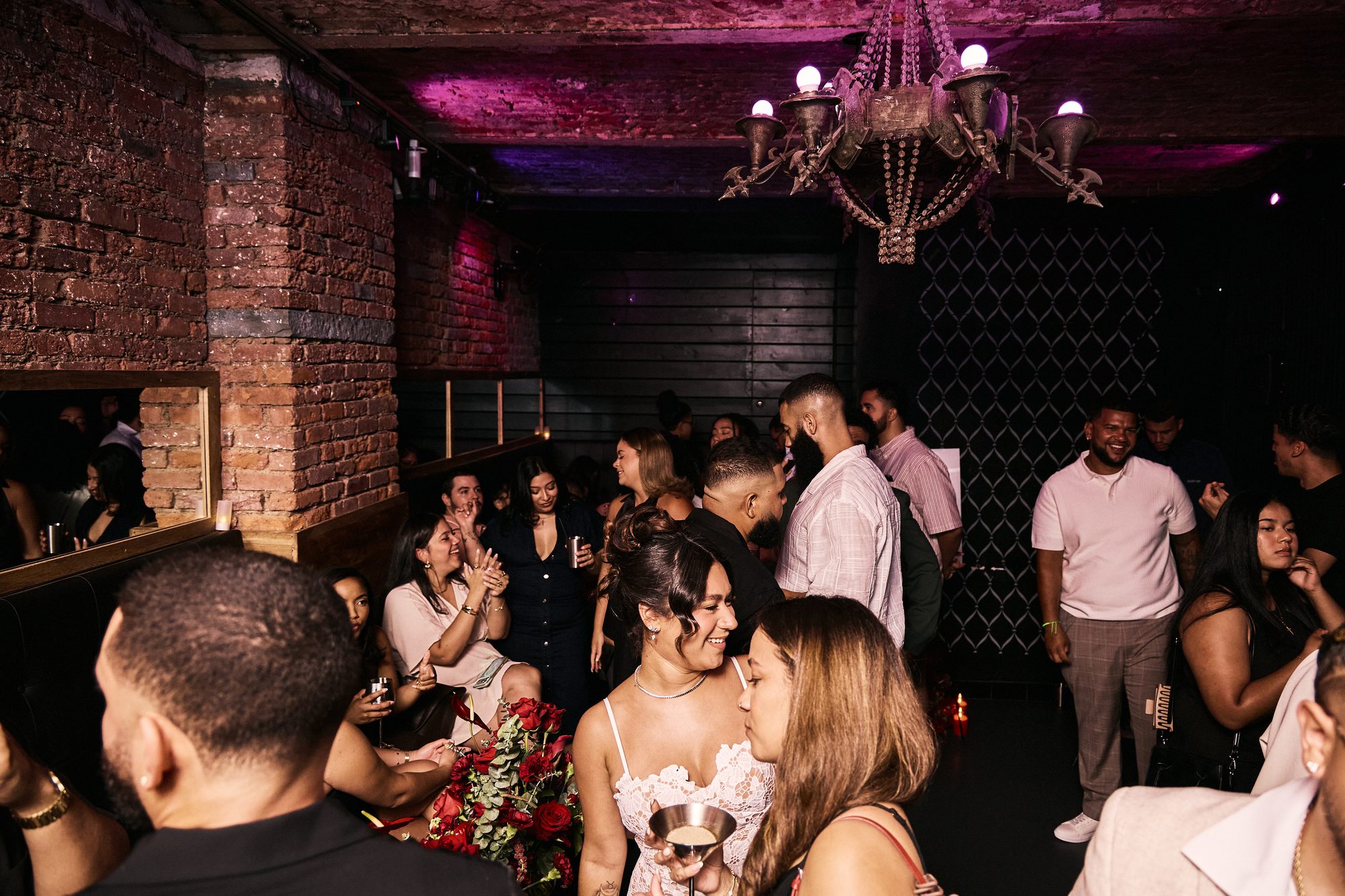 A celebration under the brick vaults of the Whiskey Cellar